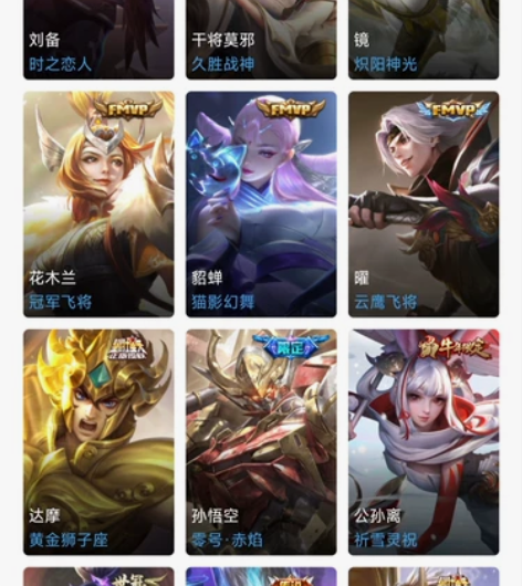安卓Q区滴！！几乎每个英雄都有皮肤哦～ 很...