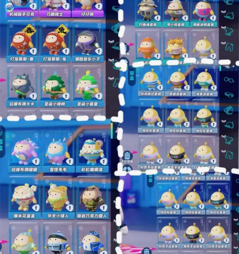 超多绝版皮肤，机械鼓手贝克，巧脆骑士，仔仔...