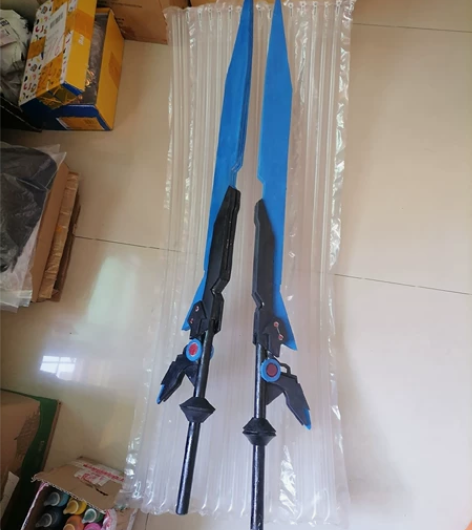 花木兰默契交锋cos道具 标价只有重剑！重...