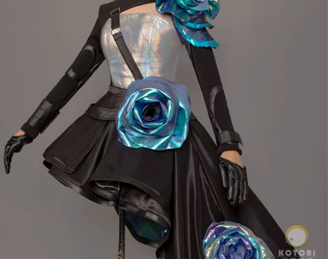 王者cos+花木兰默契交锋情人节cospl...