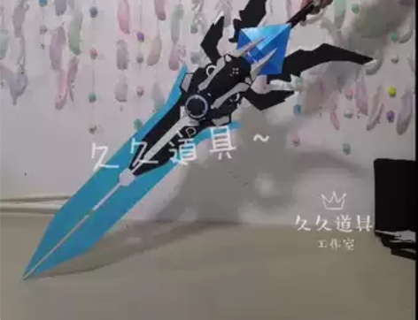 王者荣耀，花木兰cos默契交锋武器，久久道...