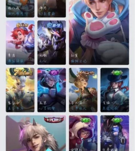 王者荣耀，269个皮肤，贵八，白虎志，末日...