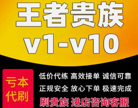 王者送荣耀贵族积分代升贵族10升贵族成长