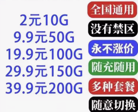 全国无限流量，纯流量， 联通 移动0月租 ...