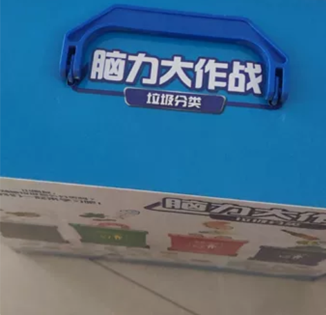仁博垃圾分类游戏道具教具3-10周岁儿童垃...