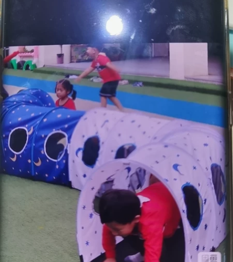 感统训练器材儿童爬行隧道筒亲子钻洞幼儿园游...