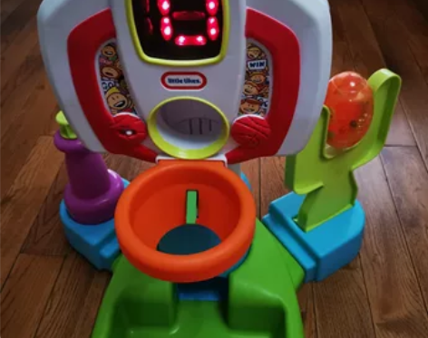 little tikes 小泰克 篮球投球...