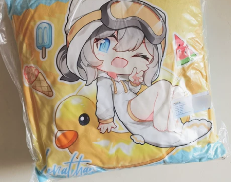 深空之眼 坦坦鱼 夏日方形抱枕 漫展周边 ...