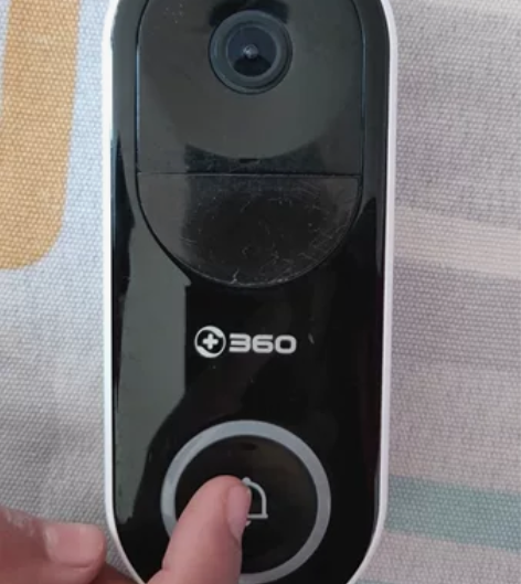 360智能可视门铃D819  只有图上门铃...