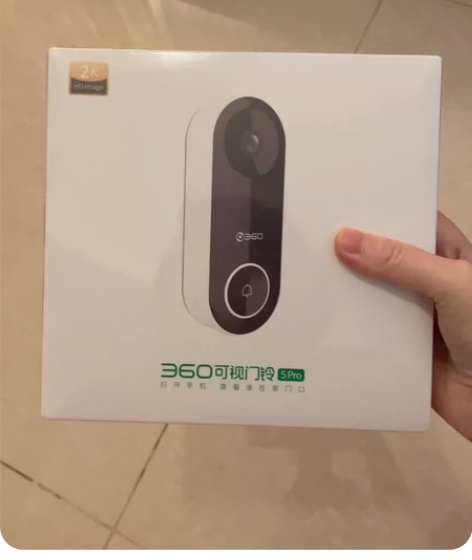 全新未拆封360可视门铃，型号D809-D...