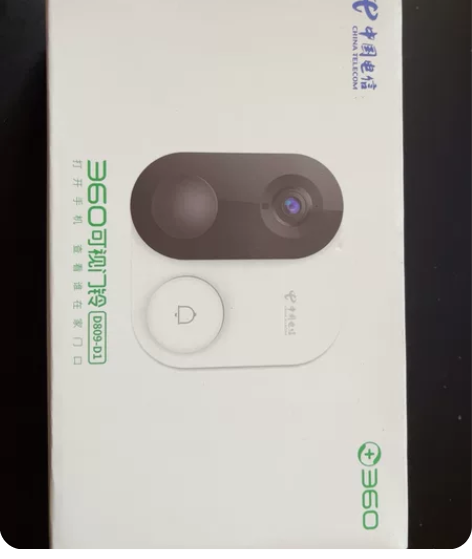 360D809-D1可视门铃 电信宽带送...