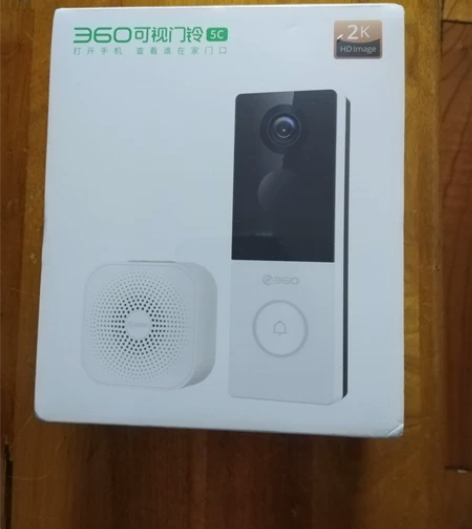 360可视门铃5C 摄像头家用监控摄像头智...
