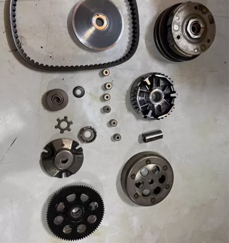 飞鹰雅马哈100拆下来的传动，800多公里...