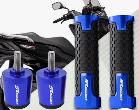 适用隆鑫无极SR150GT 手把胶套手把堵...