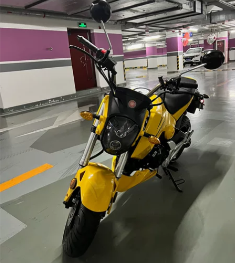 摩瑞 小猴摩托车 16年蓝牌京B公户豹子号...