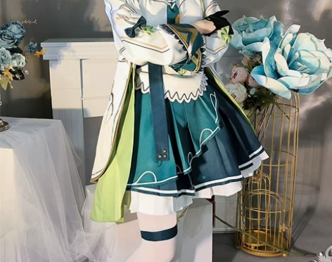 二线小兔崩坏3cos服德丽莎绿野青空cos...