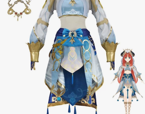 原神cos妮露cos服 西域舞娘动漫服装女...