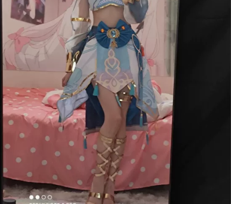【358全新包邮】妮露cos服  全套原神...