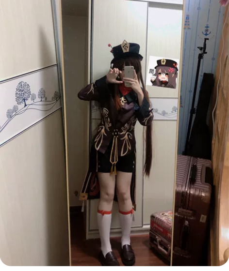 【标价出】 原神胡桃cos服    （在学...