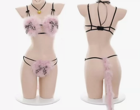 性感女装床上尖叫猫制服纯欲污紧身激情妖精喵...