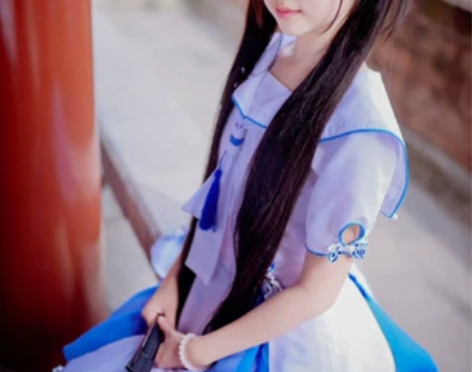 ?听书 中华风水手服lolita宅舞短袖水...