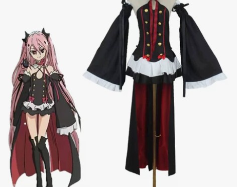 现货 终结的炽天使吸血鬼克鲁鲁 cos服假...