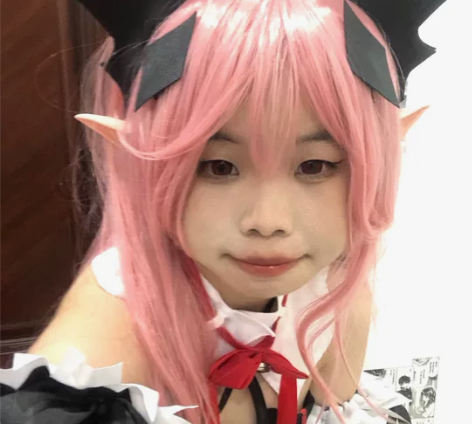 克鲁鲁cos服，科幻雷姆，在家拍过照就一次...