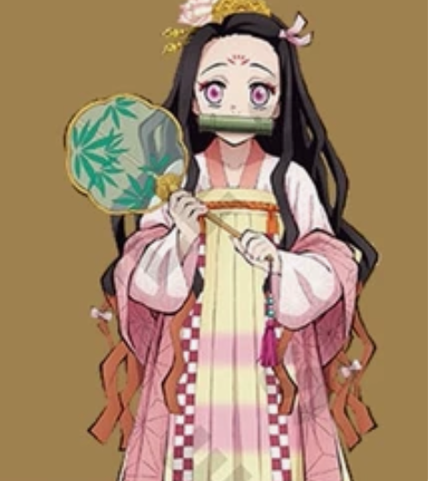 [出]鬼灭之刃中国限定版祢豆子国风服饰 c...