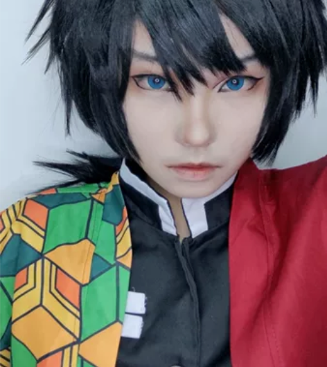 【标价出大全套】富冈义勇cos水柱鬼灭之刃...