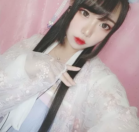 【云裳纪 】春樱紫蓝   齐腰   【可租...