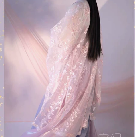 【东月棠-原云裳纪】春樱紫蓝 六米摆一片齐...