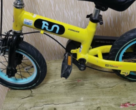 永久儿童自行车车身铝合金材质、质量非常好、...