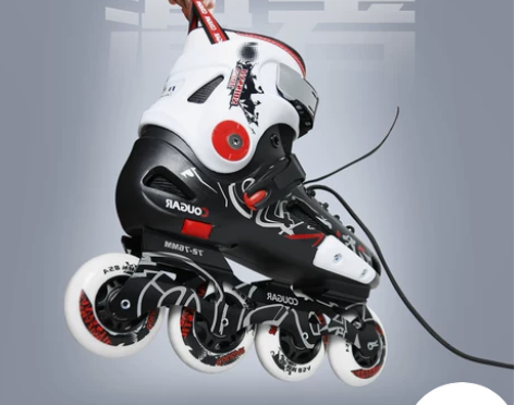 美洲狮 轮滑鞋成人男女大学生溜冰鞋直排轮旱...