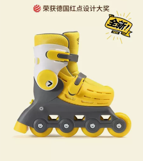 柒小佰溜冰鞋儿童旱冰鞋轮滑鞋小米生态链正品...