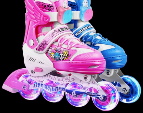 【清理库存】小霸龙轮滑鞋儿童初学者全套装旱...