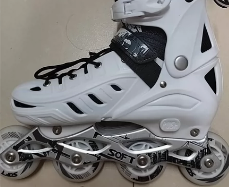 SOFT/天鹅溜冰鞋成人成年儿童旱冰鞋滑冰...