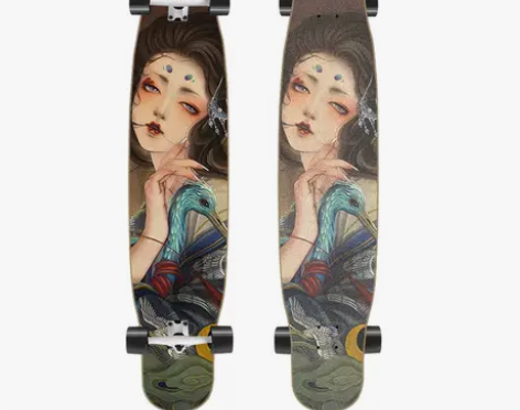 滑板长板专业板男女生刷街公路青少年舞板成年...