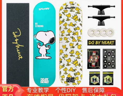 ?DBH PRO X 史努比联名款滑板套装...