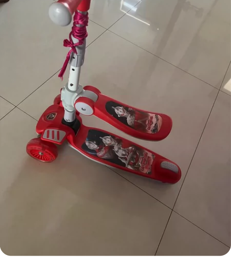 新款奥特曼儿童三合一多功能滑板车可坐滑2—...