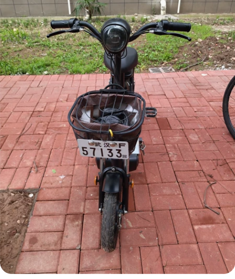 转让闲置品牌新日电动车一辆,牌照,行车证齐...