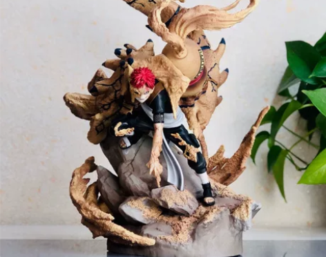 火影忍者手办我爱罗超大gk奇点沙暴尾兽雕像...