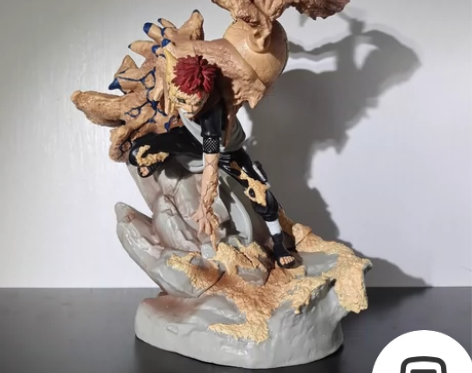 火影忍者 砂暴我爱罗 少年半兽化一尾守鹤动...