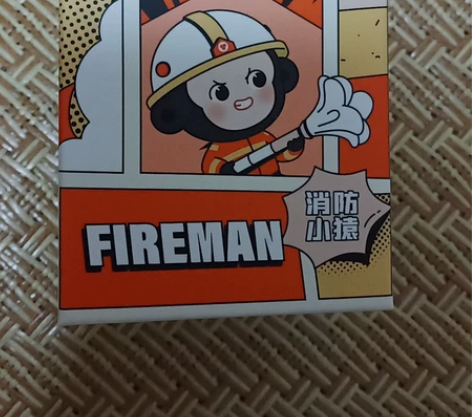 猿辅导 小猿手办 消防小猿 城市英雄系列小...
