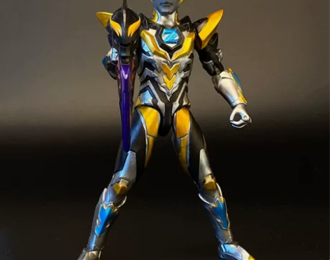 SHF泽塔德尔塔天爪奥特手办曼终极闪耀赛罗...