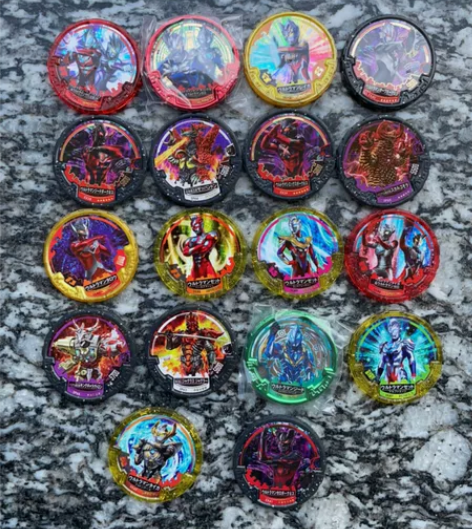 正版散货 奥特曼怪兽街机币收藏摆件 实物如...