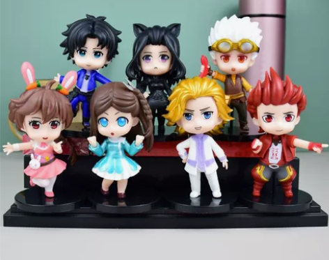 斗罗大陆全套公仔唐三小舞手办史莱克七怪玩具...