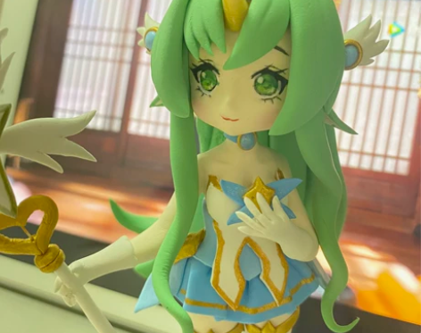 超轻粘土作品 索拉卡 价格88。非偏远地区...