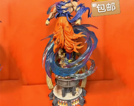 七龙珠手办动漫摆件自在极意功孙悟空悟吉塔模...