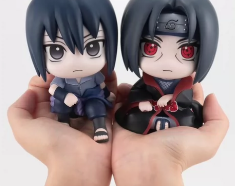 火影忍者手办鸣人卡卡西佐助鼬 模型Q版公仔...