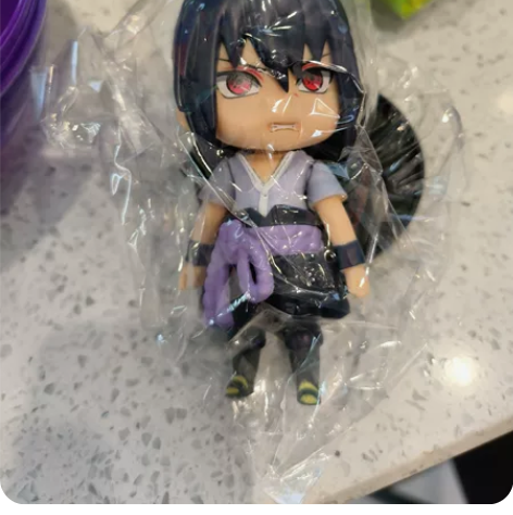 宇智波佐助扭蛋手办全新仅拆包邮 感兴趣的话...